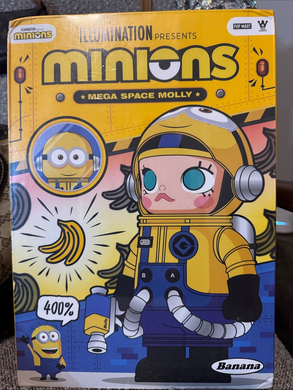 Minions Mega Space Molly Toy - Yellow 400%